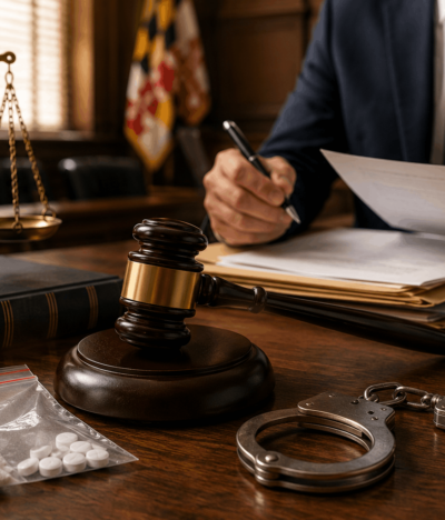 Drug Possession Lawyer in Maryland: How Charges Can Be Reduced or Dismissed