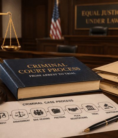 Criminal Court Process Explained: What Happens From Arrest to Trial